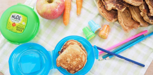 Lunchbox carrot cake pikelets