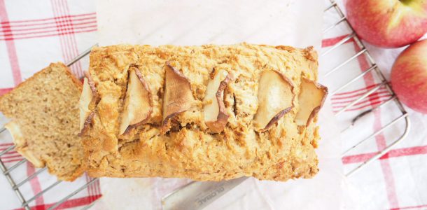 Healthy Apple and Cinnamon Loaf