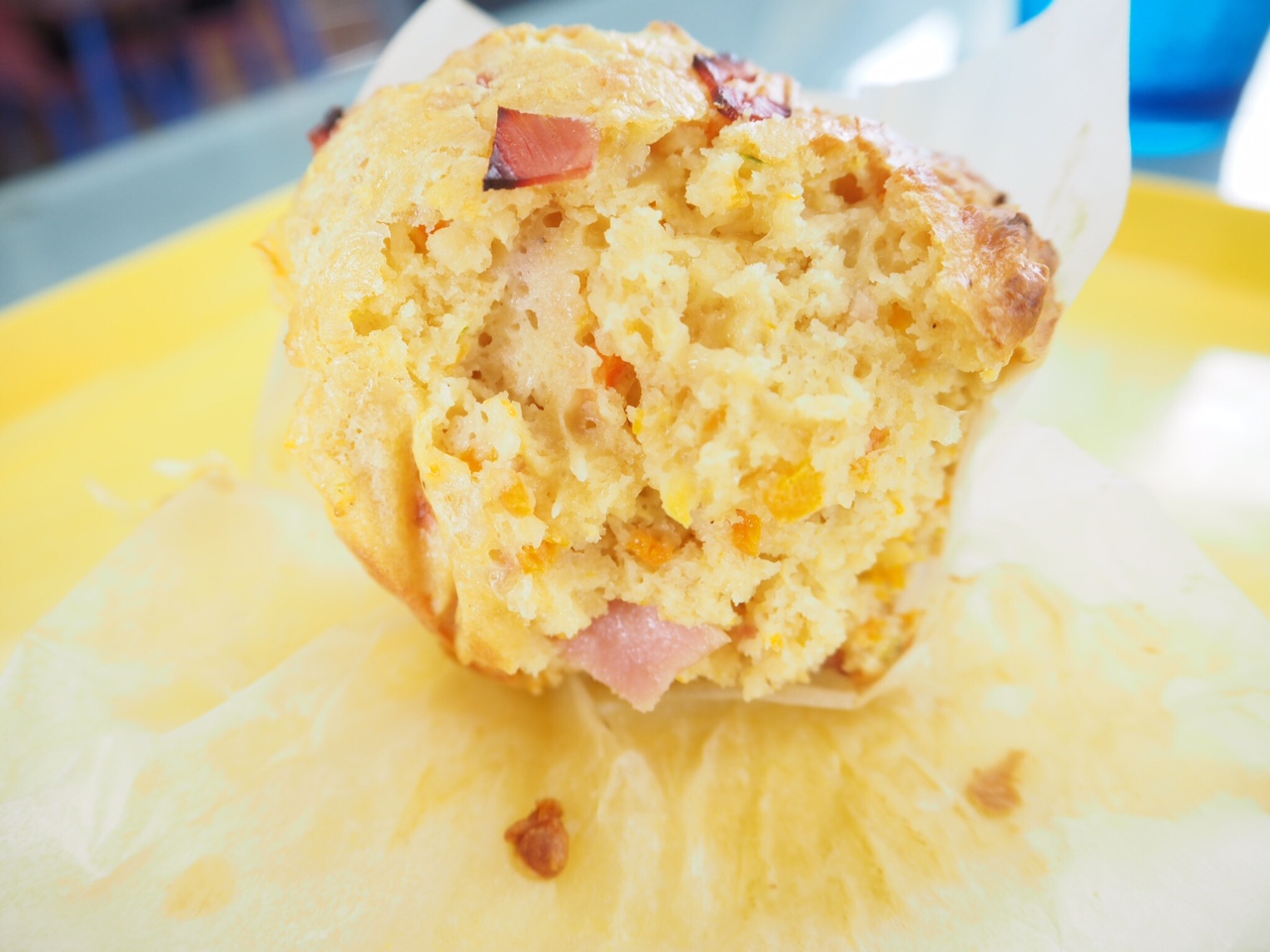 Lunchbox Ham, Cheese and Vegetable Muffins