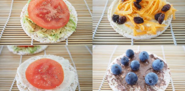 20 Rice Cake Toppings for the Lunchbox