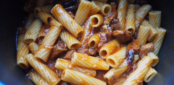 Leftover Roast Lamb Pasta