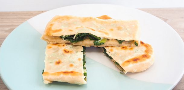 Kale and Feta Gozleme