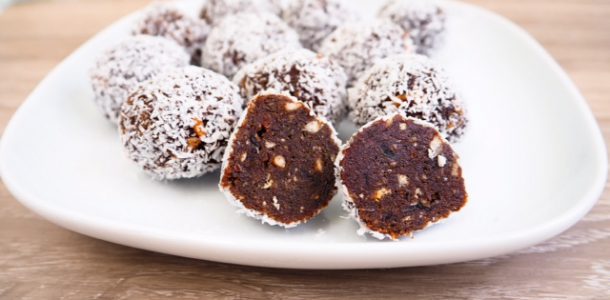 Chocolate Banana Bliss Balls