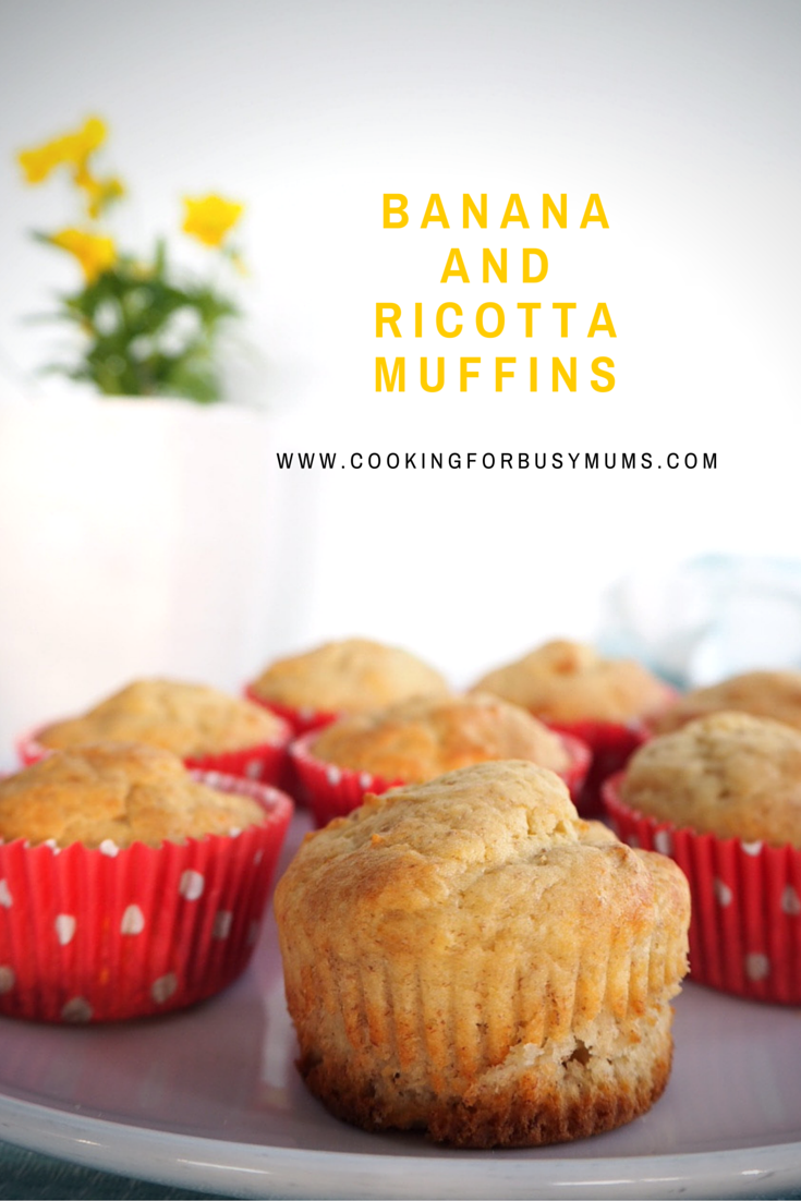 Banana and Ricotta Muffins