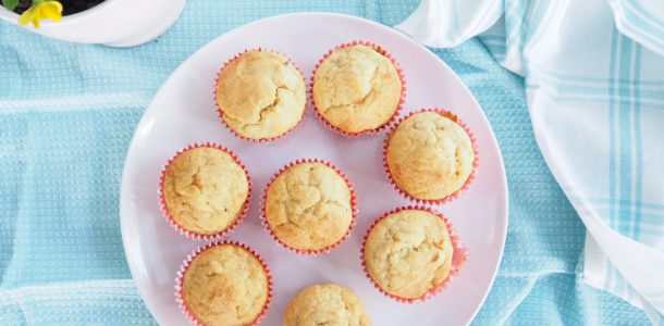 Banana and Ricotta Muffins