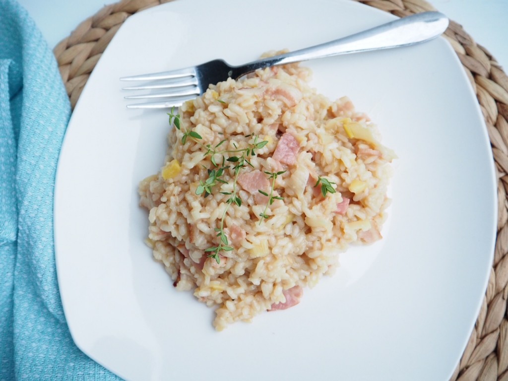 No Stir Bacon and Leek Risotto This Is Cooking for Busy MumsThis Is