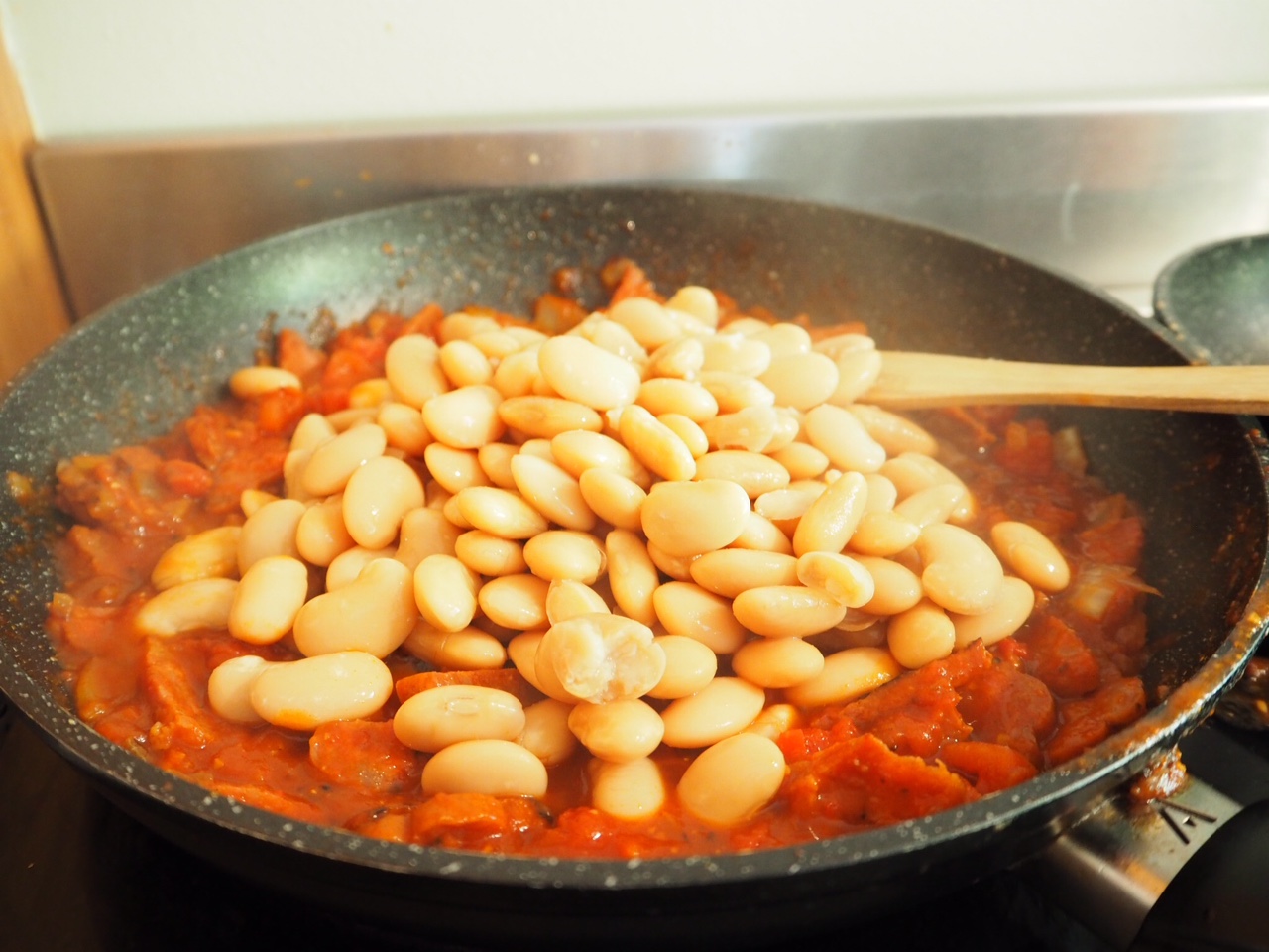 Chorizo Baked Beans