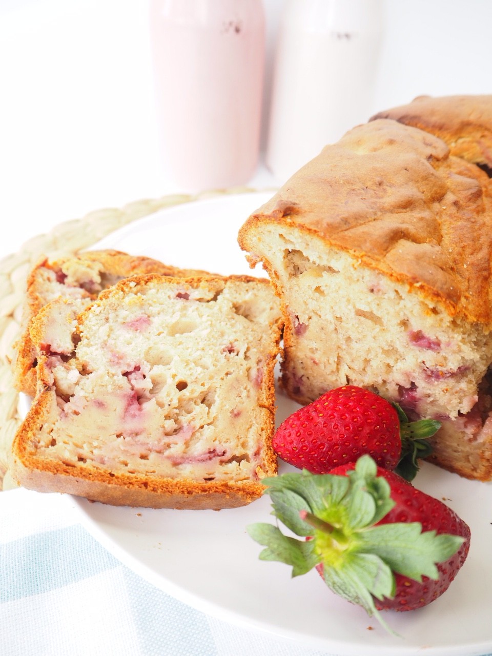 Banana and Strawberry Bread