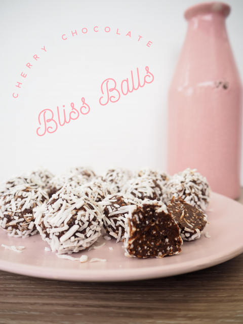 Cherry Chocolate Bliss Balls