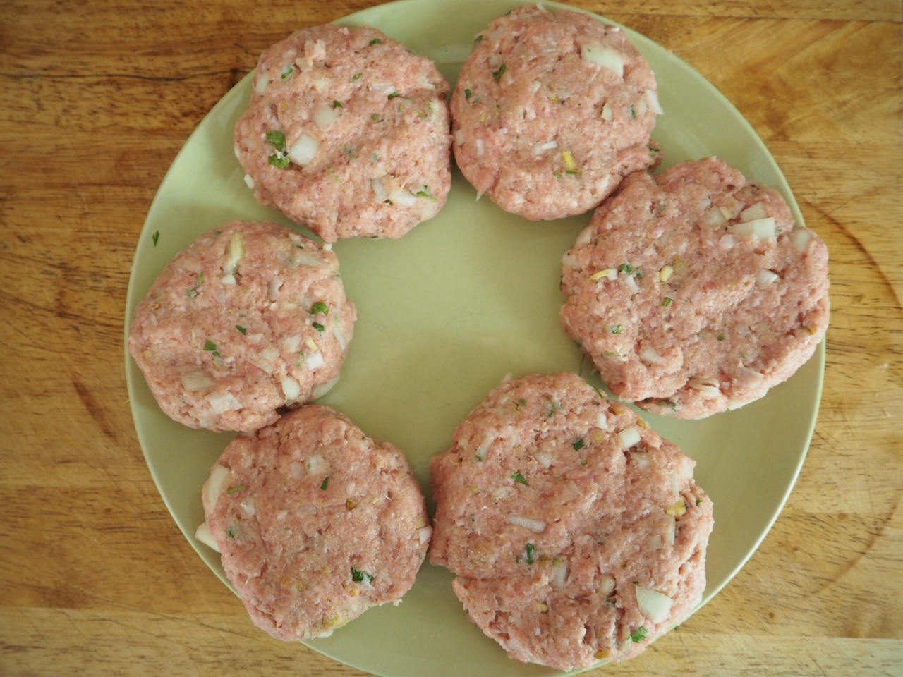 Pork and Pear Patties
