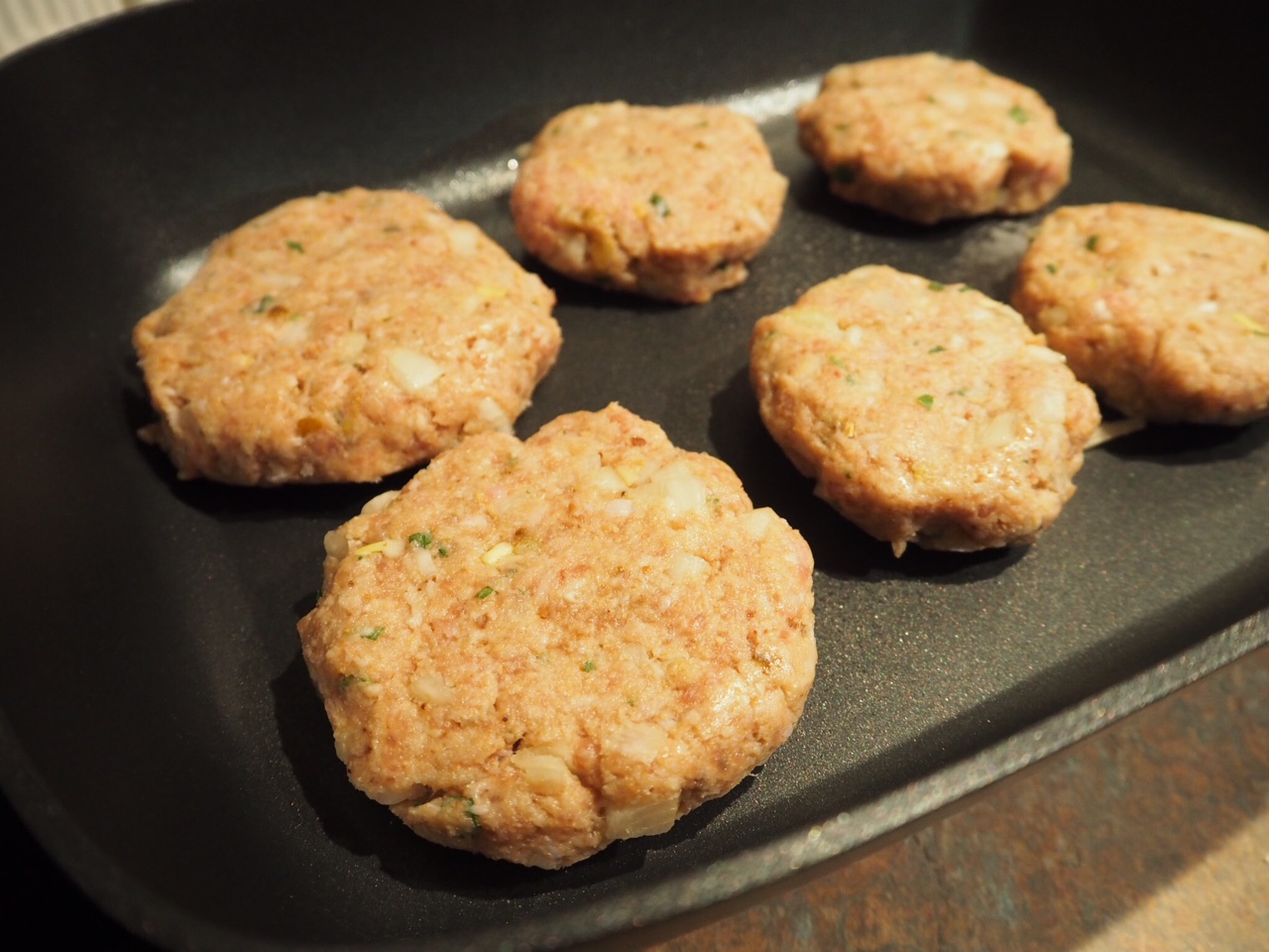 Pork and Pear Patties