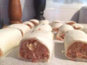 Pork and Apple Sausage Rolls