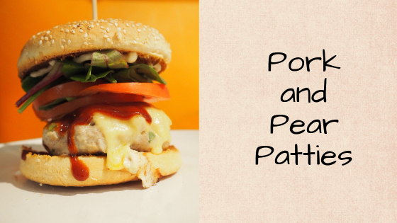 Pork and Pear Patties