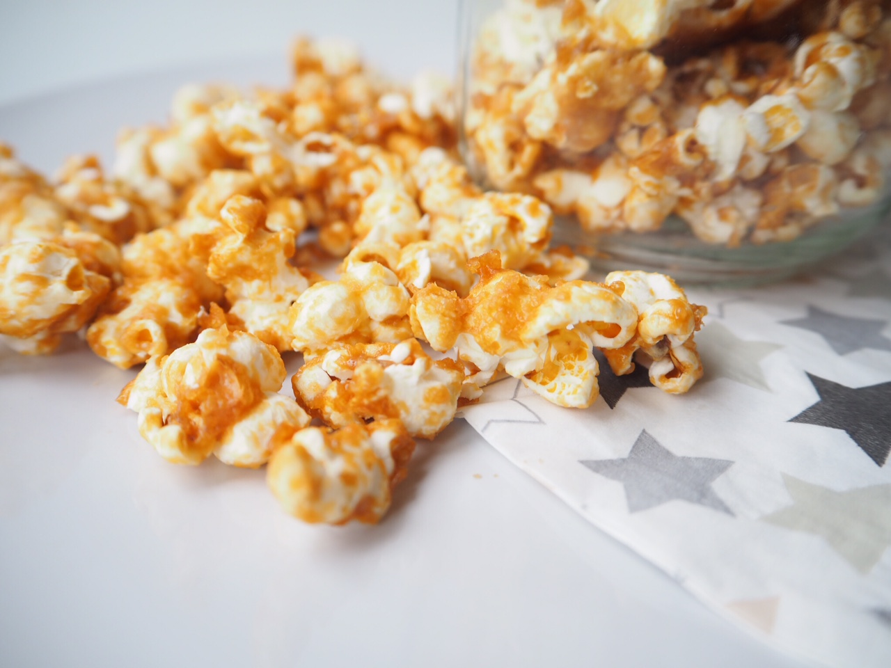 Homemade Caramel Popcorn