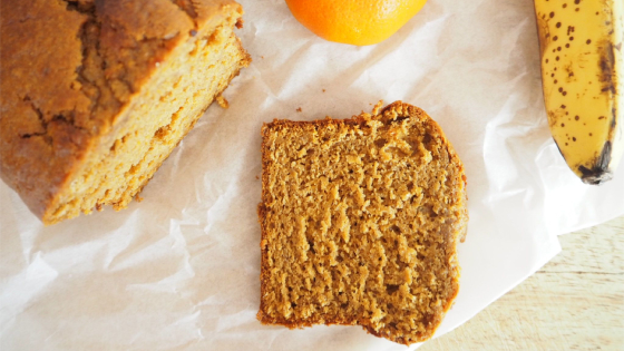 Mandarin and Banana Loaf