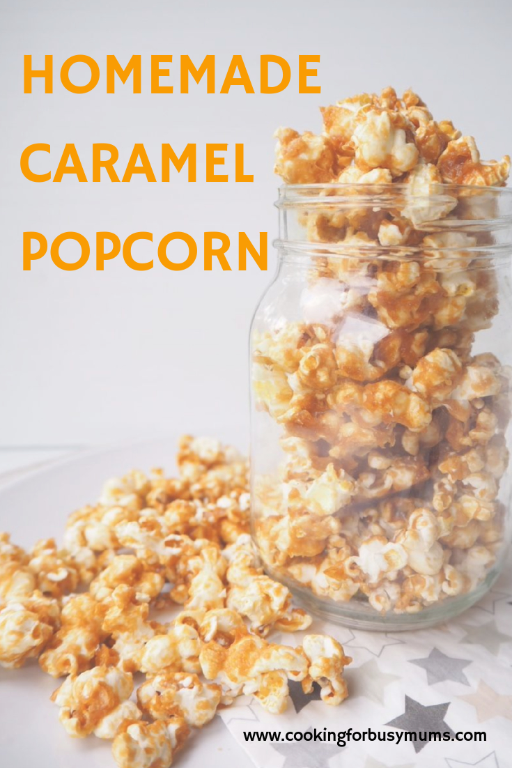 Homemade Caramel Popcorn