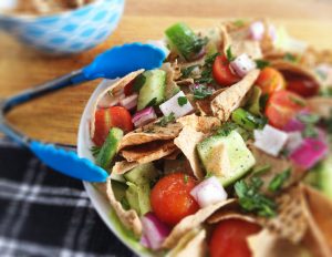 Fattoush Lebanese Bread Salad