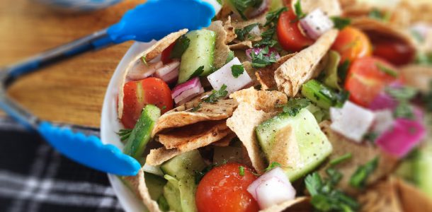 Fattoush Lebanese Bread Salad