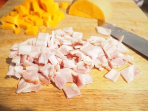 Maple Streaky Bacon and Pumpkin Risotto