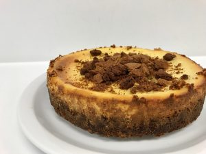 Baked Eggnog Cheesecake
