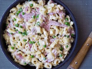 5 Ingredient, 15 Minute Ham and Cheese Tortellini