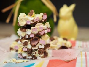 Two Layer Easter Rocky Road