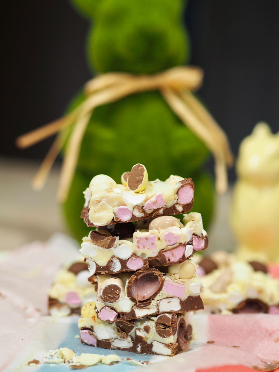 Two Layer Easter Rocky Road