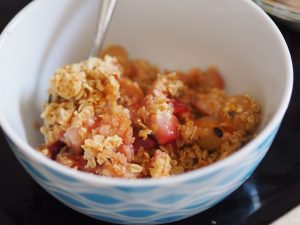 Summer Fruit Crumble