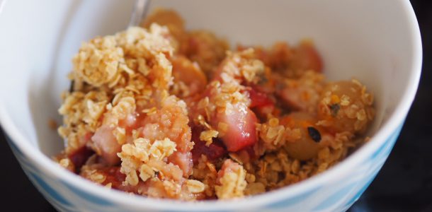 Summer Fruit Crumble