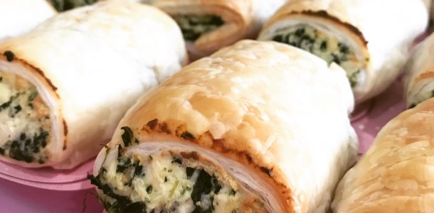 Ricotta and Spinach Rolls