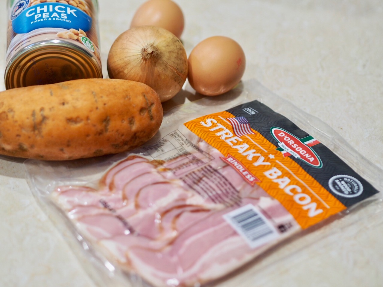 Sweet Potato and Bacon Fritters