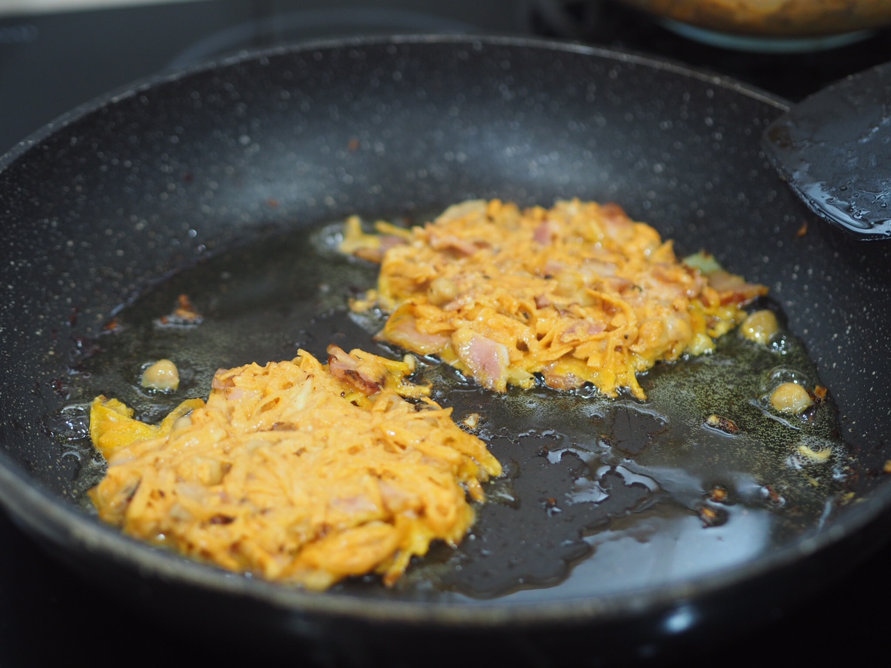 Sweet Potato and Bacon Fritters