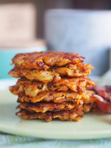 Sweet Potato and Bacon Fritters