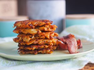 Sweet Potato and Bacon Fritters