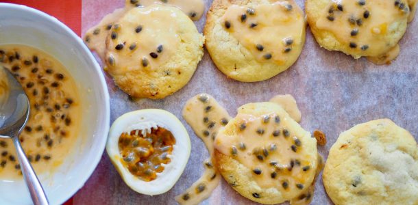 Passionfruit Shortbread