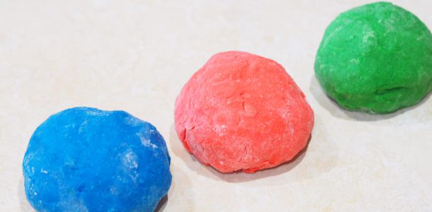 Microwave Play dough Recipe