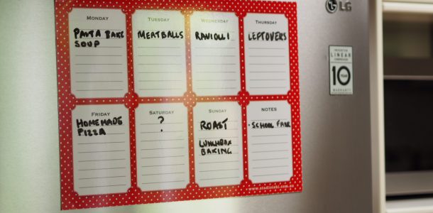 Product Review: Magnetic Weekly Meal Planner