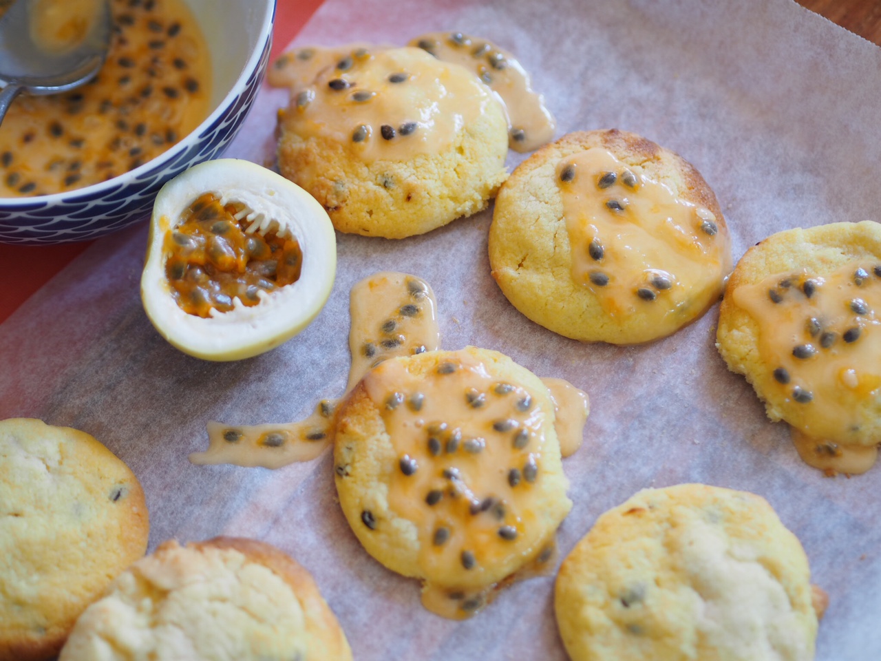 Passionfruit Shortbread