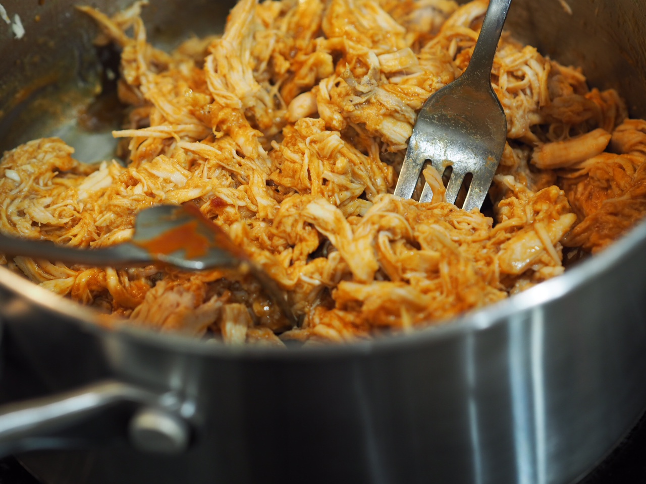 BBQ Flavoured Shredded Chicken