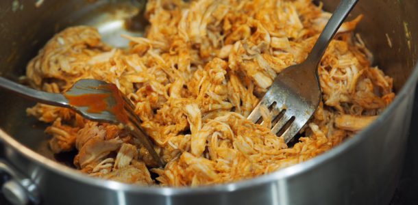 BBQ Flavoured Shredded Chicken