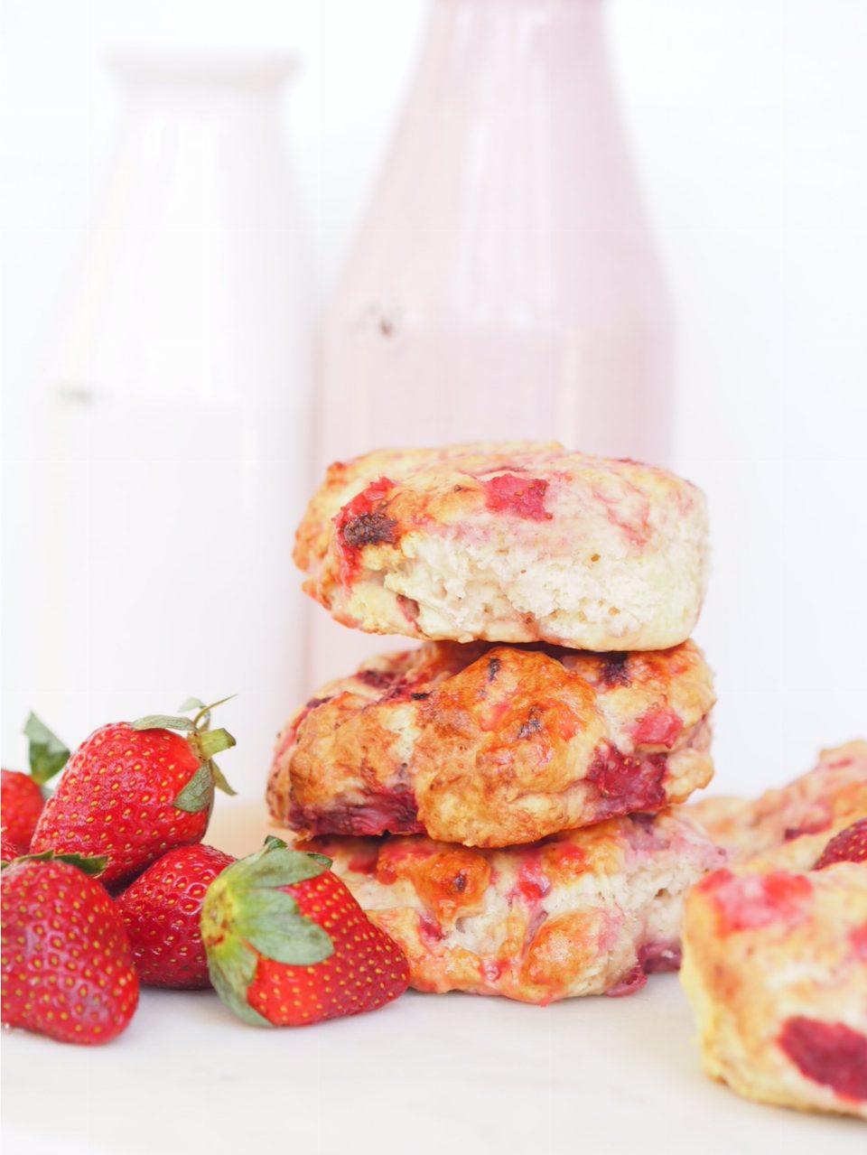 Strawberry Scones