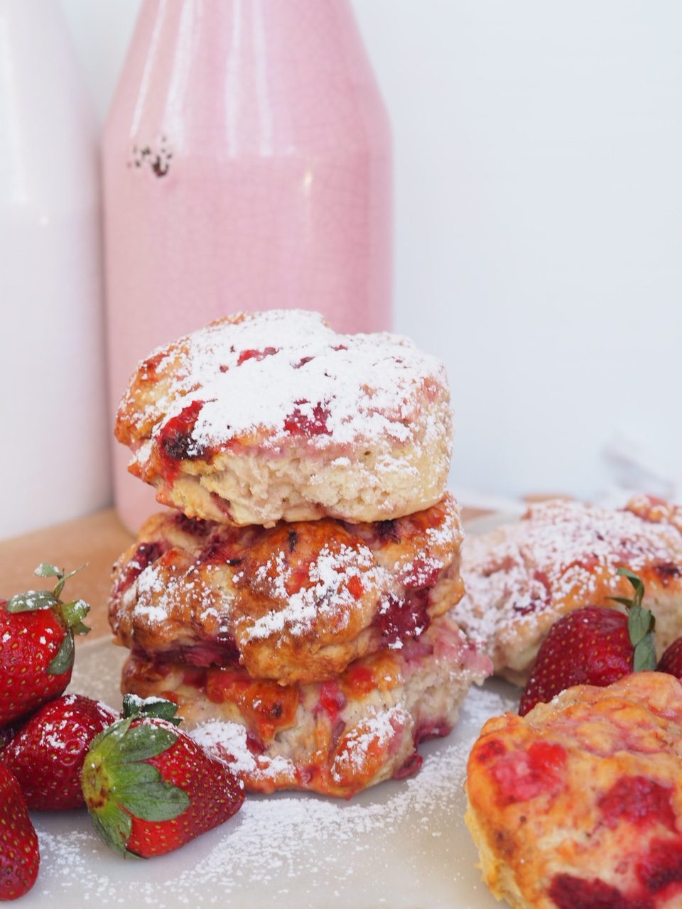 Strawberry Scones