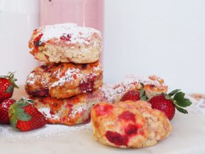 Strawberry Scones