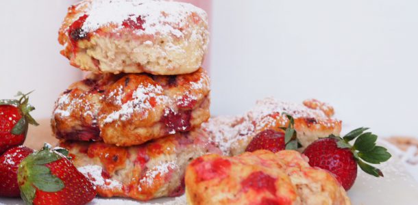 Strawberry Scones