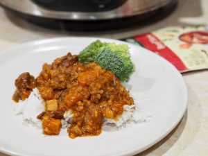 Beef Bolognese Casserole with Parmesan Dumplings