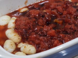 Baked Gnocchi and Chorizo