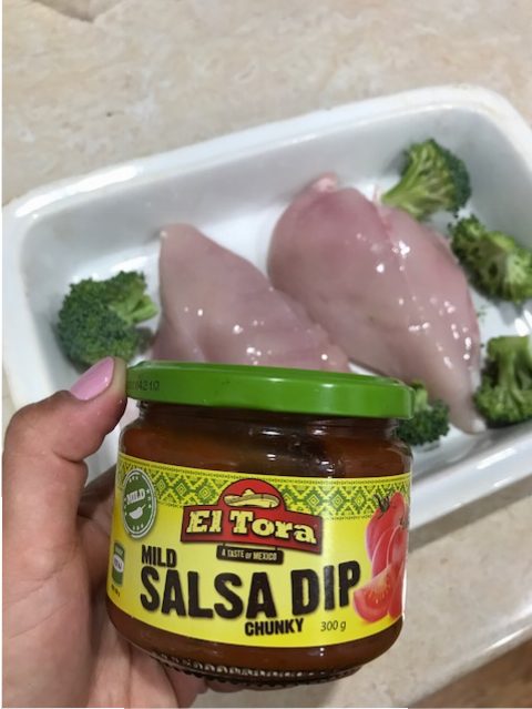 Baked Salsa Chicken