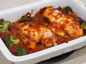 Baked Salsa Chicken