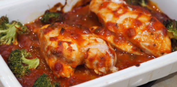 Baked Salsa Chicken