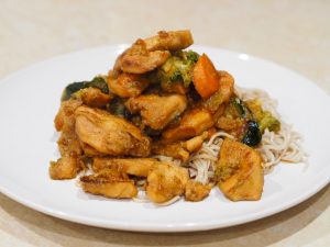 Honey, Soy and Garlic Chicken with Soba Noodles